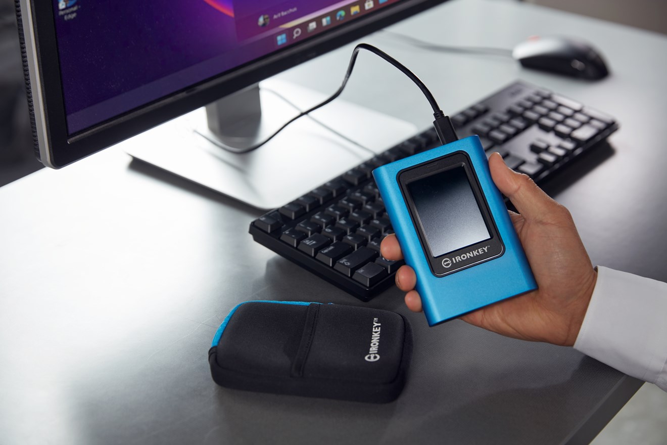 Kingston IronKey Vault Privacy 80 External SSD FIPS 197 Certified