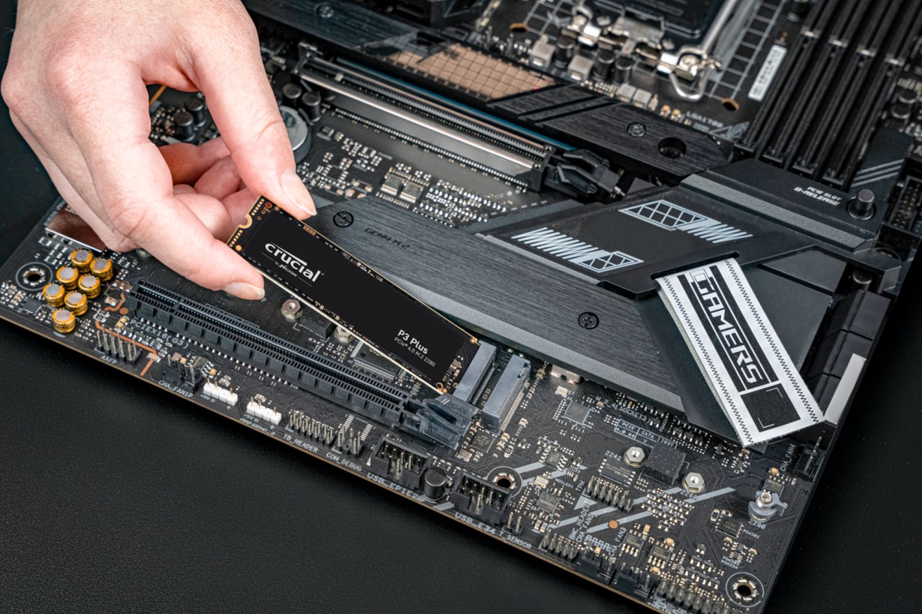 Crucial P3 & P3 Plus NVMe SSD for SATA & HDD PC upgrades & more