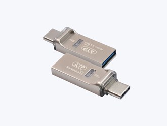USB 3.2 NANODURA Dual Type-A/Type-C connectors flash drive from ATP